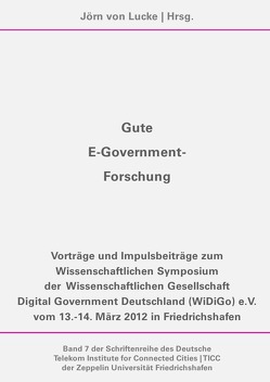 Gute E-Government-Forschung von von Lucke,  Jörn