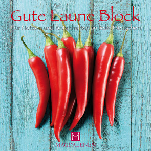 Gute Laune Block Scharfe Chilis von Paxmann,  Christine