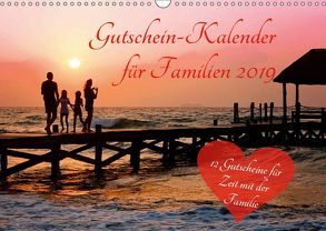 Gutschein-Kalender für Familien 2019 (Wandkalender 2019 DIN A3 quer) von Lehmann (Hrsg.),  Steffani