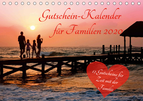 Gutschein-Kalender für Familien 2020 (Tischkalender 2020 DIN A5 quer) von Lehmann (Hrsg.),  Steffani