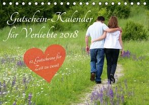 Gutschein-Kalender für Verliebte 2018 (Tischkalender 2018 DIN A5 quer) von Lehmann (Hrsg.),  Steffani