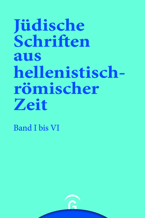 GVH Package Jüdische Schriften aus hellenistisch-römischer Zeit