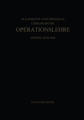 Gynäkologische Operationen von Fauvet,  E., Meinrenken,  H., Ober,  K. G., Schmiedt,  E.