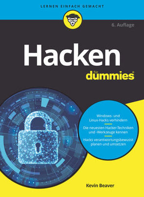 Hacken für Dummies von Beaver,  Kevin, Franken,  Gerhard