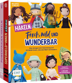 Häkeln: Frech, wild und wunderbar – Die Amigurumi-Sammlung mit 40 Held*innen, die die Welt verändern von Borges,  Inga, Rapp,  Yvonne