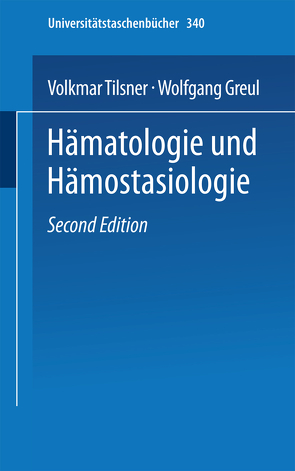 Hämatologie und Hämostasiologie von Greul,  W., Tilsner,  V.