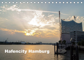 Hafencity Hamburg – die Perspektive (Tischkalender 2023 DIN A5 quer) von Kaum,  Eberhard