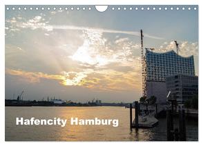 Hafencity Hamburg – die Perspektive (Wandkalender 2024 DIN A4 quer), CALVENDO Monatskalender von Kaum,  Eberhard