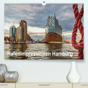 Hafenimpressionen Hamburg 2020 (Premium, hochwertiger DIN A2 Wandkalender 2020, Kunstdruck in Hochglanz) von Jäck,  Lutz