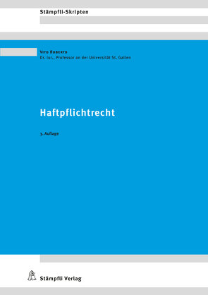 Haftpflichtrecht von Roberto,  Vito