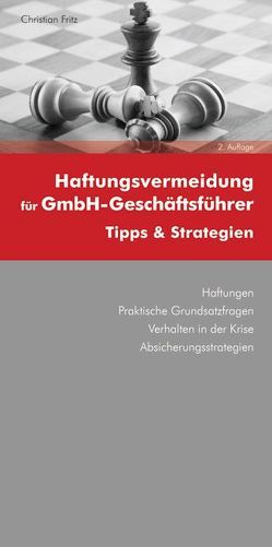 Haftungsvermeidung für GmbH-Geschäftsführer von Fritz,  Christian