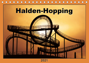 Halden-Hopping (Tischkalender 2021 DIN A5 quer) von Grau,  Anke