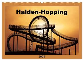 Halden-Hopping (Wandkalender 2024 DIN A2 quer), CALVENDO Monatskalender von Grau,  Anke