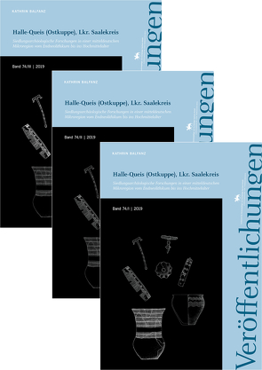 Halle-Queis (Ostkuppe), Lkr. Saalekreis. Siedlungsarchäologische Forschungen in einer mitteldeutschen Mikroregion vom Endneolithikum bis ins Hochmittelalter (Veröffentlichungen des Landesamtes für Denkmalpflege 78) von Balfanz,  Kathrin, Meller,  Harald