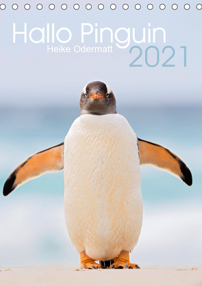 Hallo Pinguin (Tischkalender 2021 DIN A5 hoch) von Odermatt,  Heike