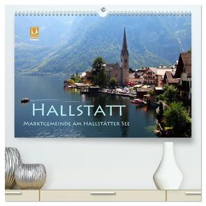 Hallstatt, Marktgemeinde am Hallstätter See (hochwertiger Premium Wandkalender 2024 DIN A2 quer), Kunstdruck in Hochglanz von Seidl,  Helene