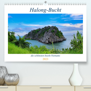 Halong-Bucht – die schönsten Inseln Vietnams (Premium, hochwertiger DIN A2 Wandkalender 2023, Kunstdruck in Hochglanz) von been.there.recently