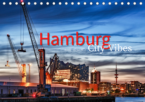 Hamburg City Vibes (Tischkalender 2021 DIN A5 quer) von Muß,  Jürgen