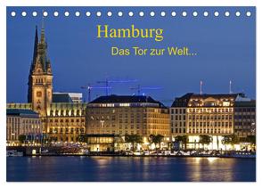 Hamburg . Das Tor zur Welt… (Tischkalender 2024 DIN A5 quer), CALVENDO Monatskalender von Nordbilder,  Nordbilder