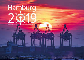 Hamburg Kalender 2019 (Wandkalender DIN A3) von Joachim,  Fischer