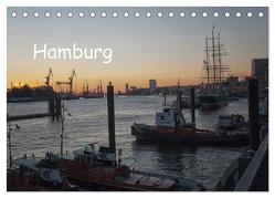 Hamburg (Tischkalender 2024 DIN A5 quer), CALVENDO Monatskalender von Billermoker,  Billermoker