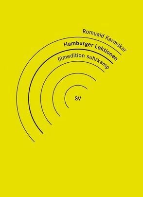 Hamburger Lektionen von Karmakar,  Romuald, Zapatka,  Manfred