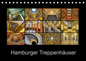 Hamburger Treppenhäuser (Tischkalender 2022 DIN A5 quer) von Hasche,  Joachim