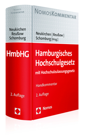 Hamburgisches Hochschulgesetz von Neukirchen,  Mathias, Reußow,  Ute, Schomburg,  Bettina