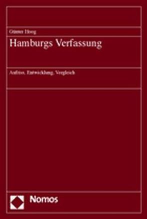 Hamburgs Verfassung von Hoog,  Günter