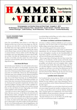 Hammer + Veilchen Nr. 6 von Emig,  Günther, Engel,  Peter