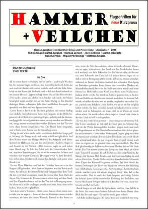 Hammer + Veilchen Nr. 7 von Emig,  Günther, Engel,  Peter