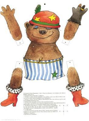 Hampelbär mit Mütze von Janosch