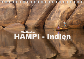 Hampi – Indien (Tischkalender 2020 DIN A5 quer) von Schickert,  Peter