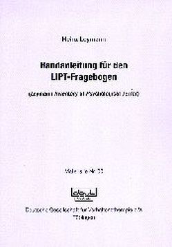 Handanleitung für den LIPT-Fragebogen von Leymann,  Heinz