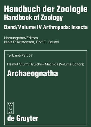 Handbook of Zoology / Handbuch der Zoologie. Arthropoda. Insecta / Archaeognatha von Machida,  Ryuichiro, Sturm,  Helmut