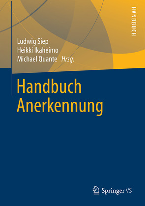 Handbuch Anerkennung von Ikäheimo,  Heikki, Quante,  Michael, Siep,  Ludwig