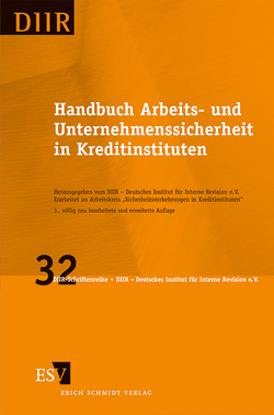 Handbuch Arbeits- und Unternehmenssicherheit in Kreditinstituten