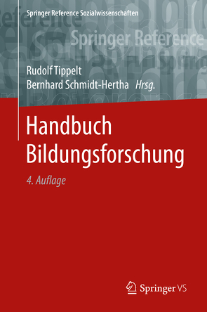 Handbuch Bildungsforschung von Schmidt-Hertha,  Bernhard, Tippelt,  Rudolf