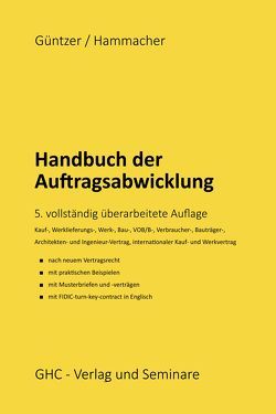 Handbuch der Auftragsabwicklung von Güntzer,  Karl Heinz, Hammacher,  Peter, Lamberty,  Markus