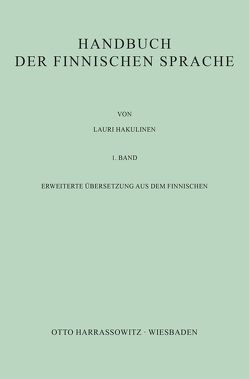 Handbuch der finnischen Sprache von Hakulinen,  Lauri