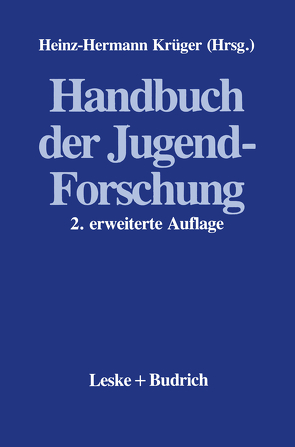 Handbuch der Jugendforschung von Krüger,  Heinz Hermann