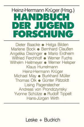 Handbuch der Jugendforschung von Krüger,  Heinz Hermann