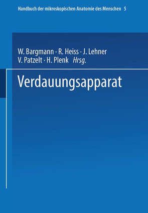 Handbuch der mikroskopischen Anatomie des Menschen von Bargmann,  Wolfgang