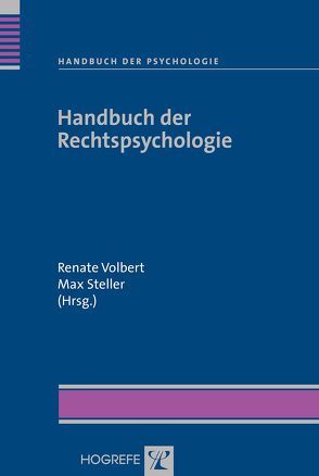 Handbuch der Rechtspsychologie von Steller,  Max, Volbert,  Renate