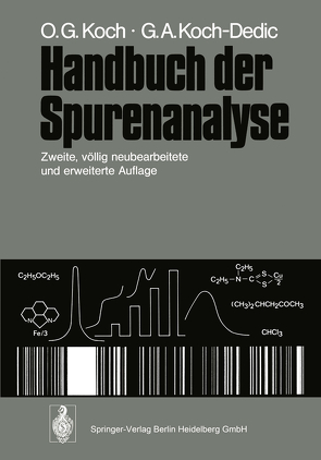 Handbuch der Spurenanalyse von Koch,  Othmar G., Koch-Dedic,  Gertrud A.