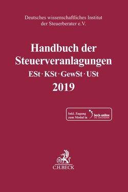 Handbuch der Steuerveranlagungen von Deutsches wissenschaftliches Institut der Steuerberater e.V.