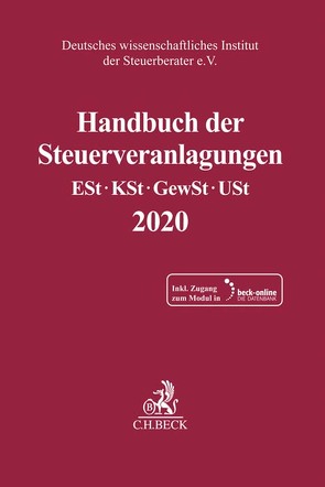 Handbuch der Steuerveranlagungen von Deutsches wissenschaftliches Institut der Steuerberater e.V.