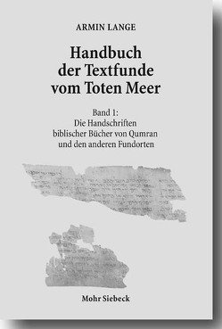 Handbuch der Textfunde vom Toten Meer von Lange,  Armin