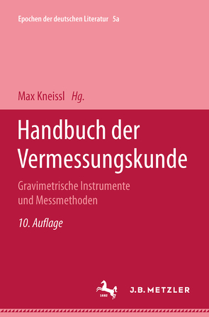 Handbuch der Vermessungskunde von Graf,  Anton