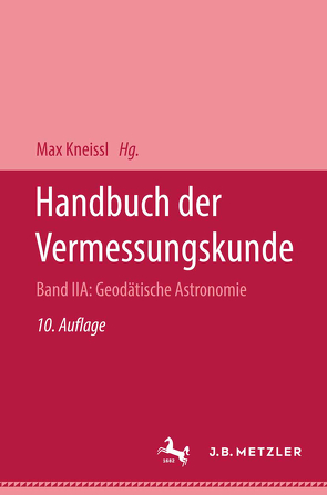 Handbuch der Vermessungskunde von Ramsayer,  Dr.-Ing. Karl